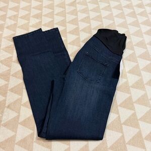 Kimi + Kai Maternity "Frankie" Straight Leg Denim Jeans